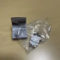 【未開封】ガチャ　めじるしチャーム　ふわふわスノー　ポチャッコ