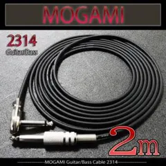 新品）MOGAMI（モガミ）2314『1m』S/L ギターシールド ベース - メルカリ