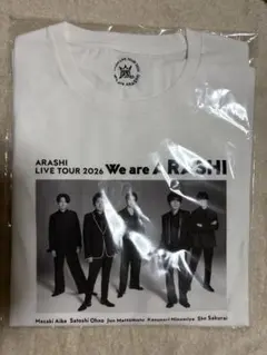 嵐（ARASHI）の歴代公式ツアーTシャツ、豪華7枚のまとめ売りセットです
