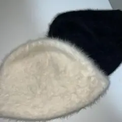 バケットハット ホワイト ブラック