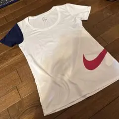 【Nike】 DRI-FIT レディースシャツ ホワイト