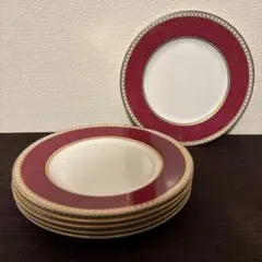 新品 未使用 ウェッジウッド ユーランダー パウダールビー C&S 5客 