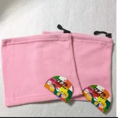 子供用プチプラフリースネックウォーマー　2枚セット