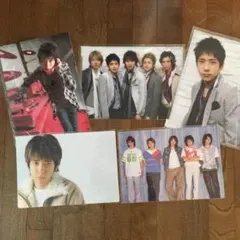 嵐グッズ6 クリアファイル&下敷き