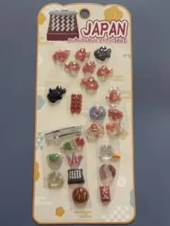 【おすそ分けシール】吉田産業　JAPAN 和柄金魚他