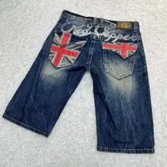 RED PEPPER レッドペッパー デニム ハーフパンツ ダメージ 30インチ