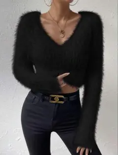 SHEIN ニット Vネック