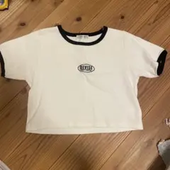 INGNI リンガーTシャツ ホワイト ブラック