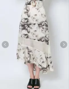 MURUA ウェーブシアースカート　スカート　ロングスカート