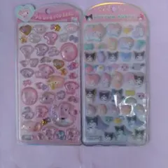 マイメロディ　うるちゅるシール、COTTONPUFFY