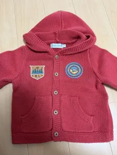 ポロラルフローレン⭐︎コットンカーディガン70cmRalph Laurenレッド