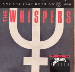 The Whispers ビート・ゴーズ・オン 7インチレコード - メルカリ