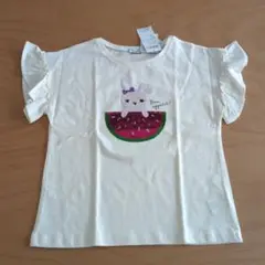 any FAM スパンコール Tシャツ 140