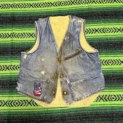 50s usa製 Carters デニム ベストのサムネイル