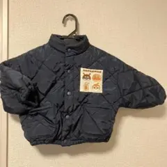 アンパンマン キルティングジャケット 80サイズ ネイビー
