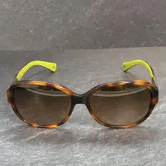 COACH Sunglasses Annette Tortoise Lime