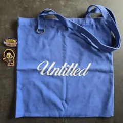 錦戸亮　Untitled　トートバッグ バッジ付き