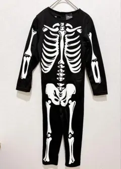 H&M 骸骨プリントコスチューム 120㎝