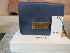 フルラ　FULRA メトロポリス　ショルダーバッグ 匿名配送！人気カラーブルー