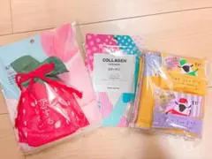 【3点セット最終SALE】バスソルトセット＋コラーゲンマスク2つ