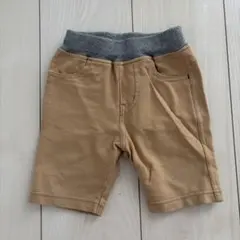 ミキハウス　ベージュ ハーフパンツ 80cm