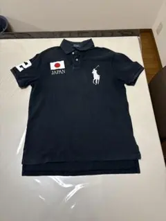 Polo by Ralph Lauren 黒 ポロシャツ L 短丈 Y2K