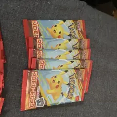 【新品未開封】ポケモンカードゲーム MEGA マックハッピーセット限定 5パック