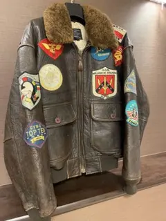 AVIREX トップガン G-1 革ジャン　ビンテージ　xsサイズ