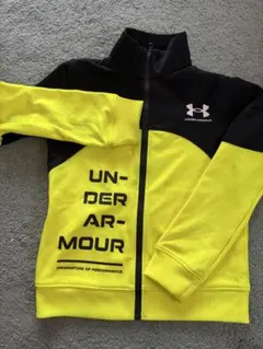 Under Armour イエロー ブラック ジャケット YSM