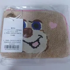 【新品】ラブラリーバイフェイラー　ドアップテディガール L字ポーチ　女の子