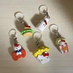 ハローキティ アメリカンデザイン めじるしアクセサリー　全5種 コンプリート