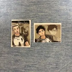 【原画展グッズ】ハイキュー!! FINAL マグネットステッカー 4種