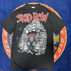 総柄 スキッドロウ SKID ROW 90年代ヴィンテージ Tシャツ - メルカリ