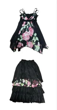 バナナチップス❤️セットアップ　　ブラックのサムネイル