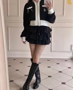 パーカーセットアップスカート