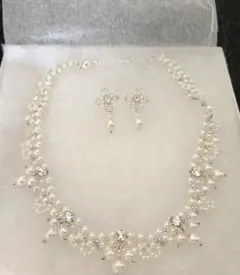 再再再値下げ✨ウェディング✨パールネックレス&ピアス