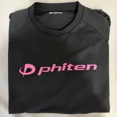 phiten ブラック Mサイズ シャツ