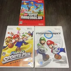 マリオカート　マリオスポーツミックス　スーパーマリオブラザーズ　wii wiiu