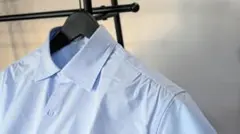 [nano universe] N shirt セミワイドカラーシャツ半袖 新品のサムネイル