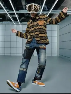 ジュンヤワタナベマン　リーバイス　パッチワーク　ペンドルトン　トリプル