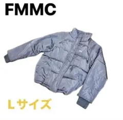 FMMC 中綿　ダウン　ジャケット　グレー　Lサイズ　短丈　Y2K ユニセックス