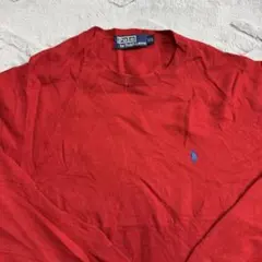 Polo by Ralph Lauren 赤 長袖ニット