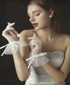 【新品未使用】結婚式　ウェディンググローブ