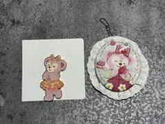 ダッフィー&フレンズ シェリーメイ　ピンバッチ　ストラップ