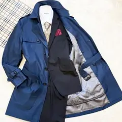 【超美品】ブラックレーベルクレストブリッジJ∞QUALITY トレンチコート M