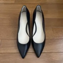 【未使用】コールハーン マルタ パンプス 65mm 黒 6B