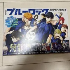 ブルーロッククリアファイルブック 大判ポスター裏表 凪誠士郎 潔世一 蜂楽廻 等