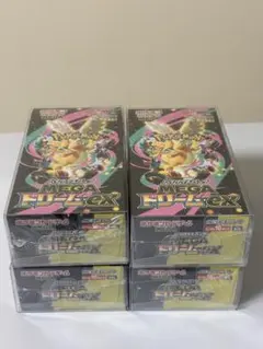 ポケモンカードゲーム MEGAドリームex 4BOX シュリンク付き未開封BOX