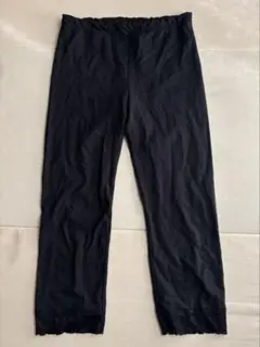 UNIQLO レギンス　黒　レース　インナー　スパッツ