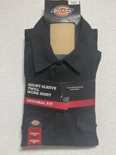 Dickies 1574 ワークシャツ ブラック Mのサムネイル